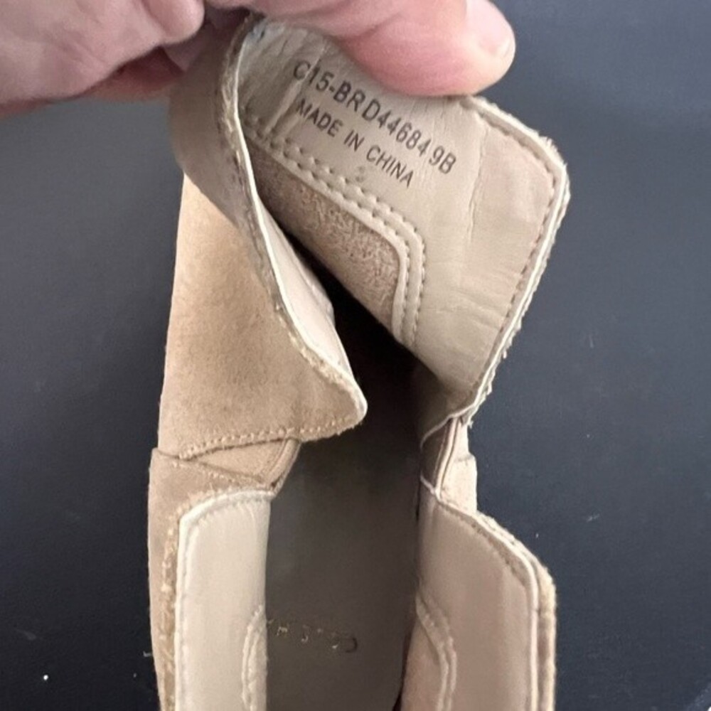 Cole Haan Tan Ankle Boots Size 9 Like New - Picture 5 of 8